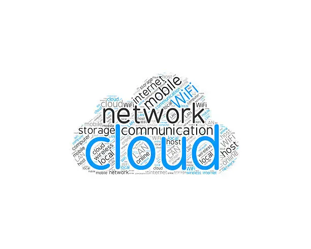 Photo of Cloud computing concept