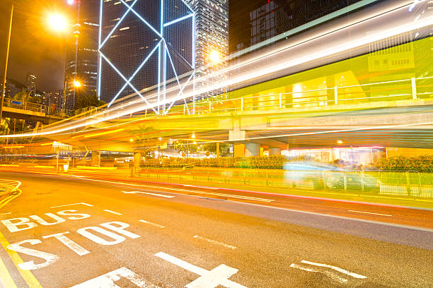 istock traffic in Hong Kong at night 465659590