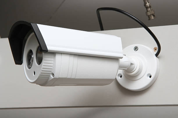 istock Day & Night Color surveillance camera 465662837