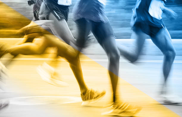 istock Marathon runners in the race 465663088