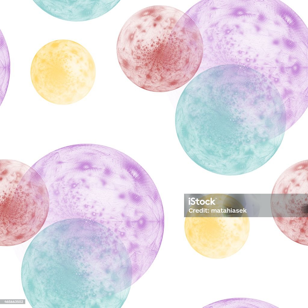 Roundish Pattern Seamless Colorful Rounded Shape Pattern Stock Illustration - Download ...