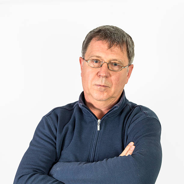 istock Closeup portrait of sad  stressed man 465664677