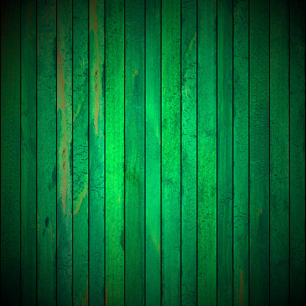 istock Green Grunge Wooden Background 465665615