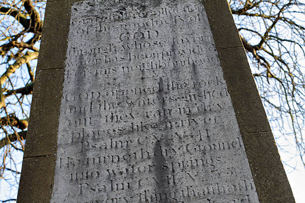 istock Obelisk gives thanks for water provision September 1822 England 465666291
