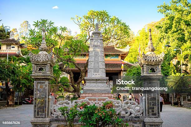 Long Son Pagoda Nha Trang Stock Photo - Download Image Now - 2015, Architecture, Asia