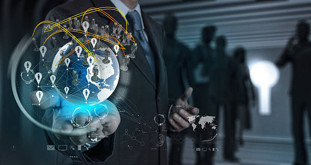 istock businessman working with new modern computer show social network 465667859