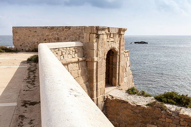 paisagem tabarca bucólicas - island of tabarca imagens e fotografias de stock