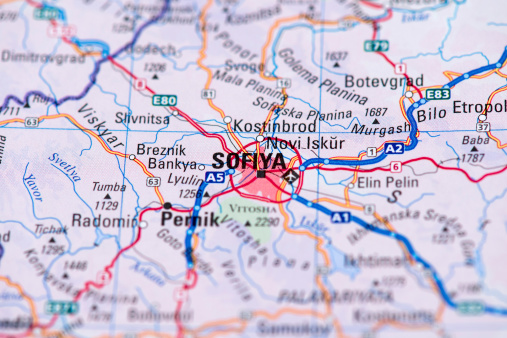 Map of Sofiya.