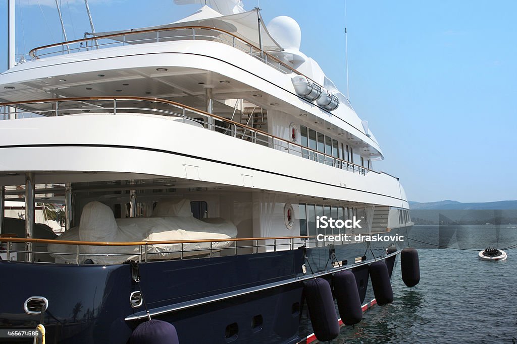Yacht di lusso - Foto stock royalty-free di Barca a vela