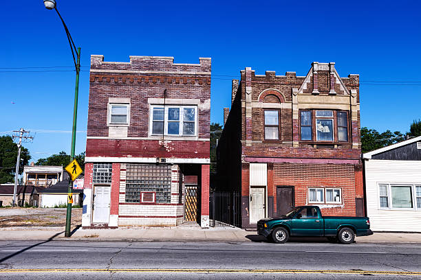 istock Old commercial buildings, South Deering, Chicago 465677377