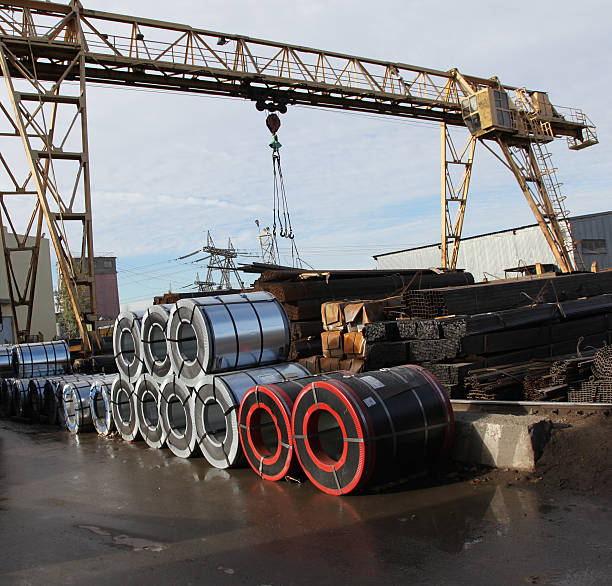 istock view of the production site with crane 465682816
