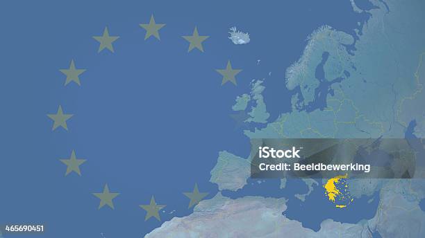 Grecia Parte Dellunione Europea Dal 1981 169 Con Bordi - Fotografie stock e altre immagini di A forma di stella