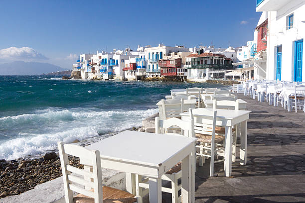 istock Little Venice in Mykonos Town, Greece 465692668