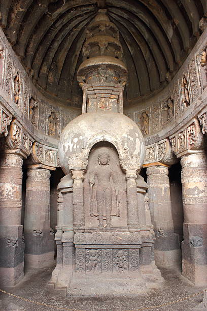 istock Buddhist Chaitya in Ajanta caves 465695378