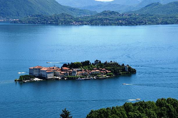 istock Bella Lago Maggiore Island in Italy 465695886