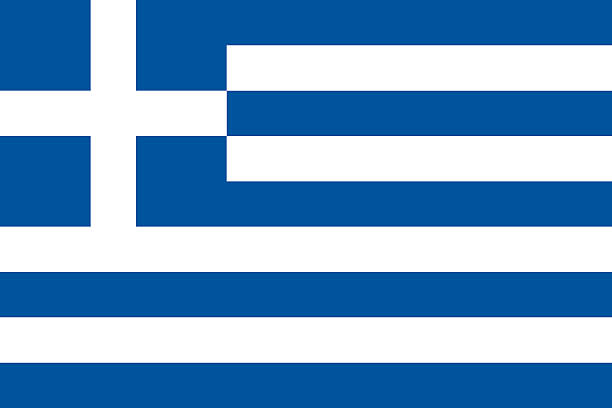 bildbanksillustrationer, clip art samt tecknat material och ikoner med flag greece - greece