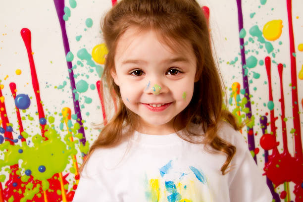 Happy artist