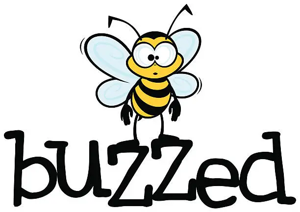 Vector illustration of Buzzed