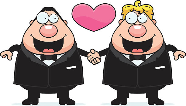Cartoon Of A Gay Male Wedding Illustrations, Royalty-Free Vector Graphics &  Clip Art - iStock