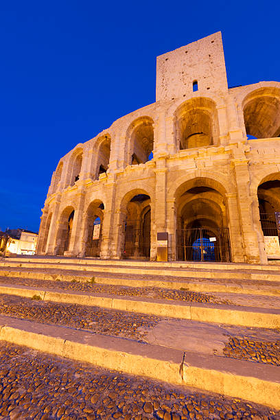 istock The Arles Arena at night. 465714124