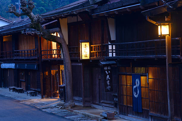 istock Tsumago-juku in Kiso, Nagano, Japan 465719712