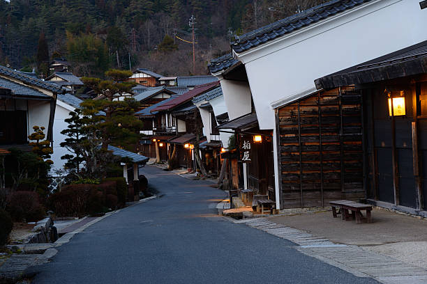 istock Tsumago-juku in Kiso, Nagano, Japan 465719726