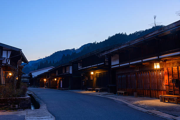 istock Tsumago-juku in Kiso, Nagano, Japan 465719730