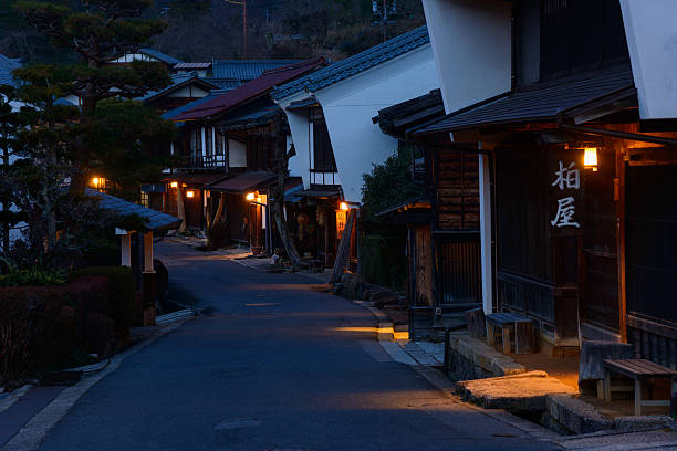 istock Tsumago-juku in Kiso, Nagano, Japan 465719734