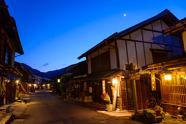istock Tsumago-juku in Kiso, Nagano, Japan 465721794