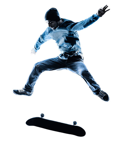 istock man skateboarder skateboarding silhouette 465721958