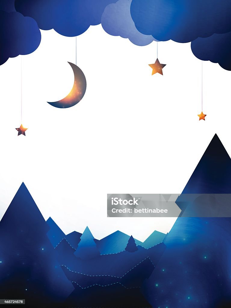 Eathereal Vector Ethereal Vector Landscape Stock Illustration - Download Image Now ...