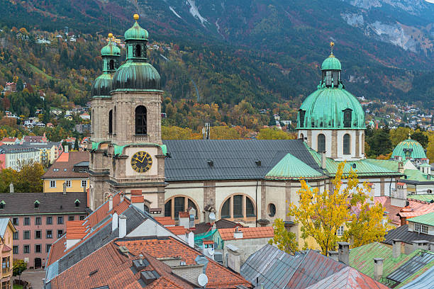 istock Innsbruck Austria - architecture and nature background 465724665