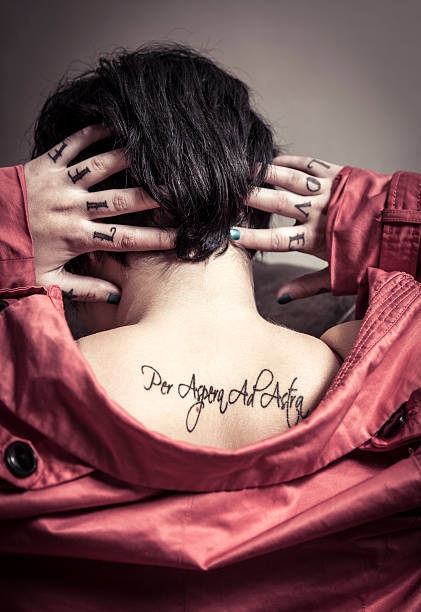 istock Tattoed woman 465728405