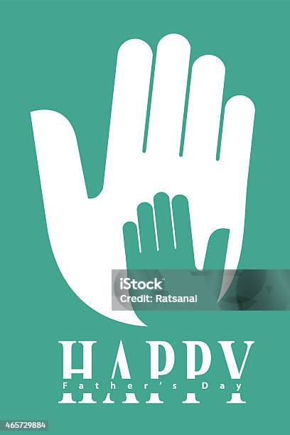 Happy Fathers Day Stock Illustration - Download Image Now - Father's Day, Icon Symbol, 2015