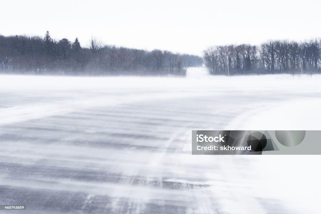 Inverno autostrada - Foto stock royalty-free di Minnesota