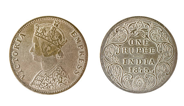 istock British India Victoria Empress Coin on isolated background 465746566