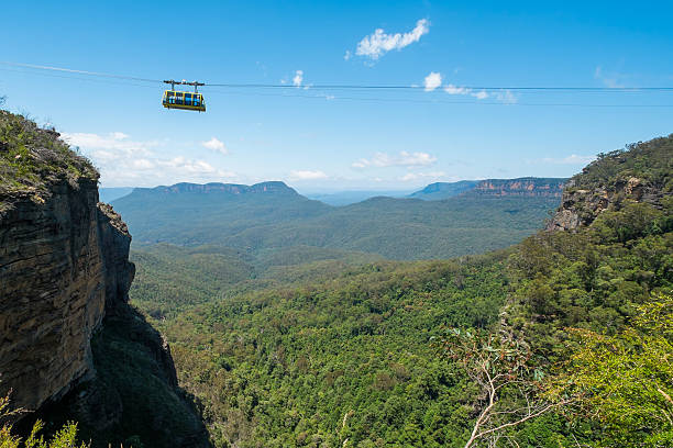 istock Cable car at Scenic World in the Blue Mountains, Australia. 465750166