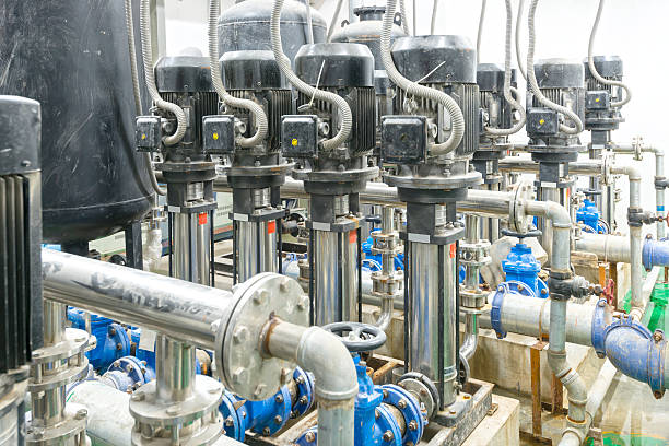 istock pressure pump for running water in a building 465750404