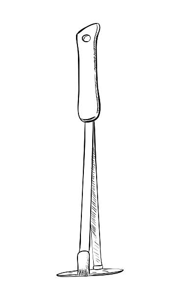 Vector sketch hand drawn of kitchen utensils Vector sketch hand drawn illustration of kitchen utensils clip art of a potato masher stock illustrations