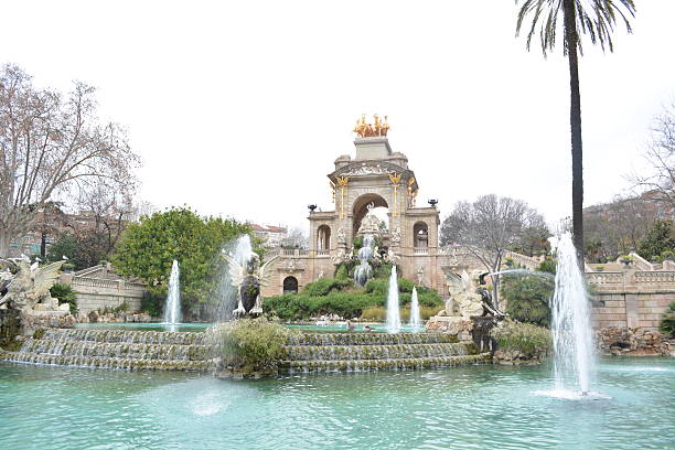 istock Fountain at Parc de la Ciutadella, Barcelona 465759980