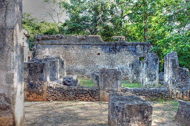 istock Ancient Ruins of Arab Town Gede 465766096