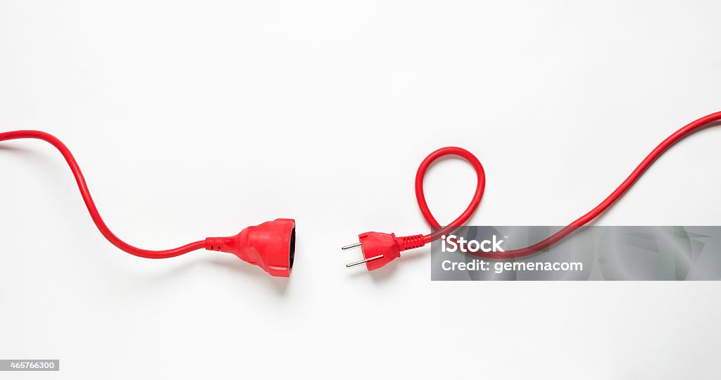 Cable de alimentación de Red - Foto de stock de Enchufe libre de derechos