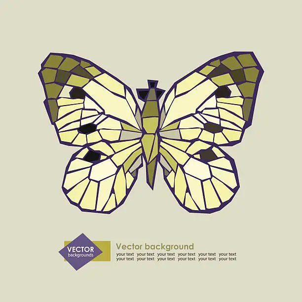 Vector illustration of vector illustration of butterflies