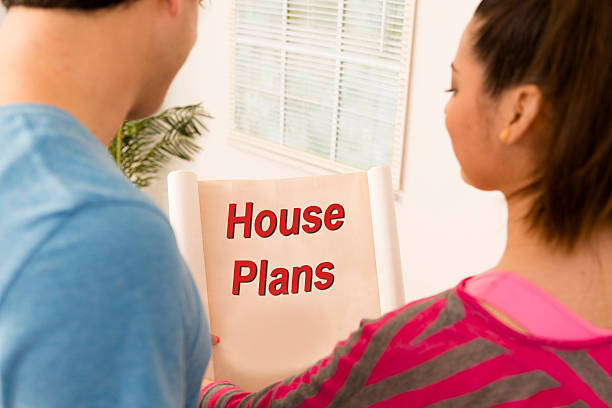 공사장: 라틴 커플입니다 이용정책 평면도 새로운 홈화면 또는 추가. - blueprint home addition plan house 뉴스 사진 이미지
