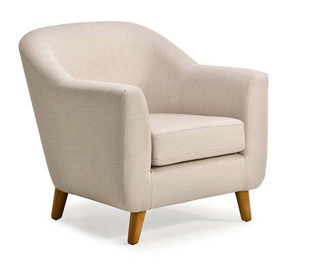 istock Tub Chair Neutral white background. 465778438