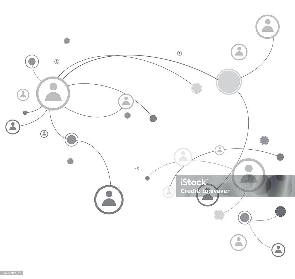 Human Connection Stock Illustration - Download Image Now - Abstract ...