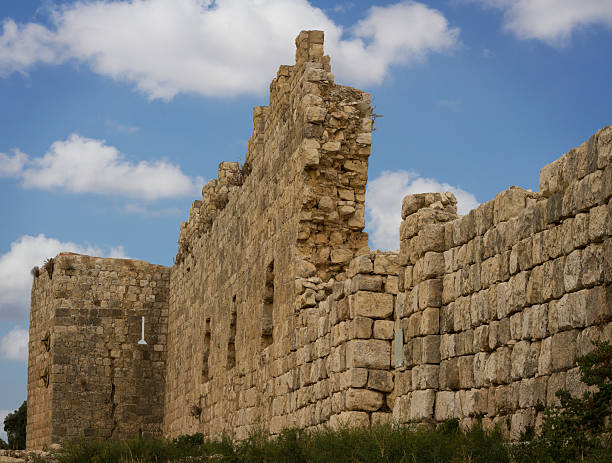 Antipatris fortress . stock photo