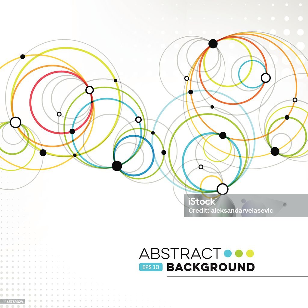 Abstract Background Abstract data,connection, technology background.EPS 10 file with transparencies.File is layered with global colors.Hi res jpeg without text included.More works like this linked below. Circle stock vector