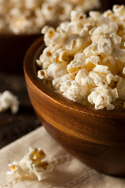 istock Healthy Buttered Popcorn with Salt 465786327