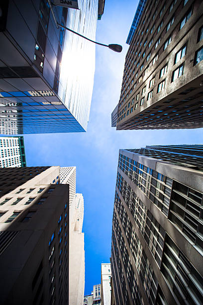 istock New York Skyscrapers View Upward 465787756